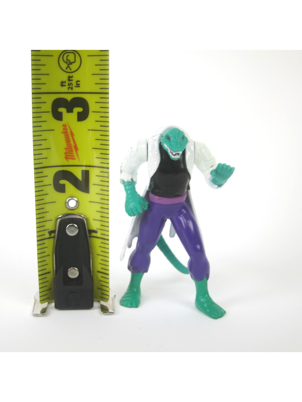 Vintage The Lizard Die-cast Action Figure Spider-Man Web of Steel 1994 ToyBiz